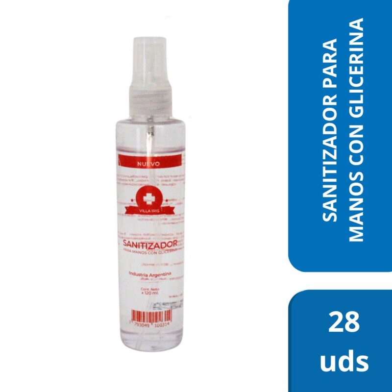 Sanitizador con Glicerina (PACK)